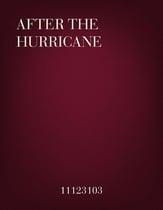 After the Hurricane SATB choral sheet music cover